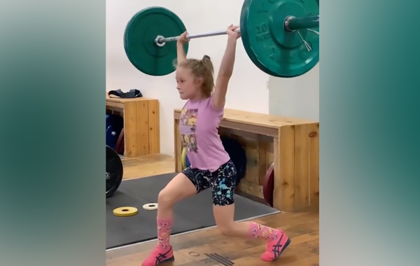 Power Lifter – Only 8 Years Old!